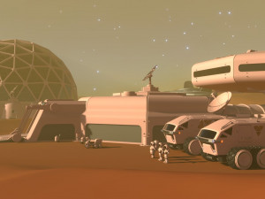 DUNES OF MARS Modèle 3D