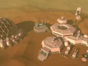 DUNES OF MARS Modèle 3D