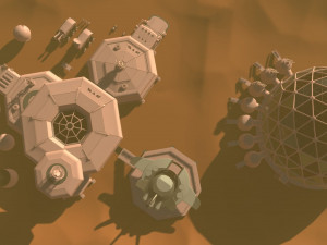 DUNES OF MARS Modèle 3D