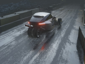 Night road 3D 모델