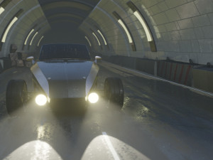 Night road 3D 모델