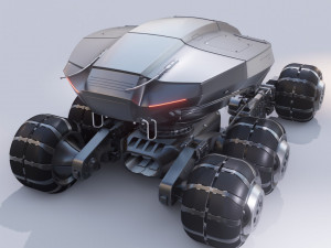 Mars Rover of the future 3D Model