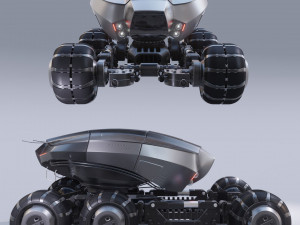Mars Rover of the future 3D Model