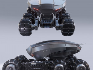 Mars Rover of the future 3D Model
