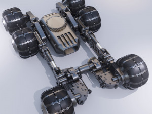 Mars Rover of the future 3D Model