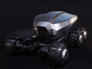 Mars Rover of the future 3D Model