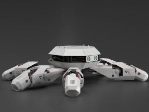 Spider robot 3D 모델