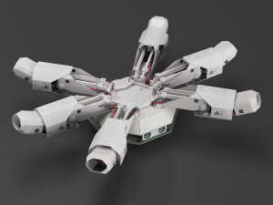 Spider robot 3D 모델