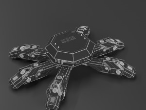 Spider robot 3D 모델