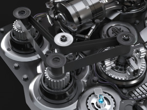 Mechanism Animated Modello 3D
