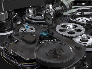 Mechanism Animated Modello 3D