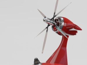 Fan propeller 3D मॉडल