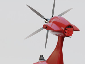 Fan propeller 3D मॉडल