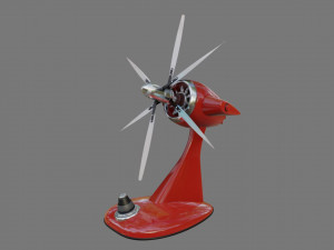 Fan propeller 3D मॉडल