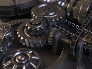 Mechanism animation Modelo 3D