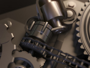 Mechanism animation Modelo 3D