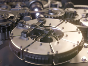 Mechanism animation Modelo 3D