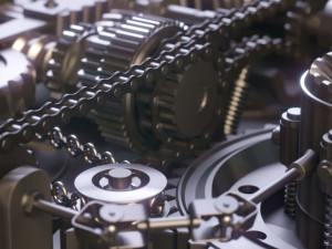 Mechanism animation Modelo 3D