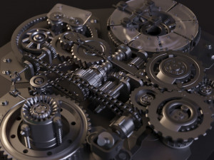 Mechanism animation Modelo 3D
