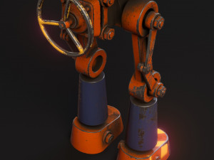 Steam robot Modèle 3D