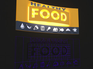 Collection of signage 3D Модель