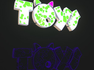 Collection of signage 3D Модель