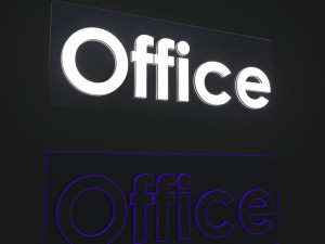 Collection of signage 3D Модель