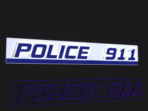 Collection of signage 3D Модель