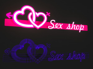 Collection of signage 3D Модель