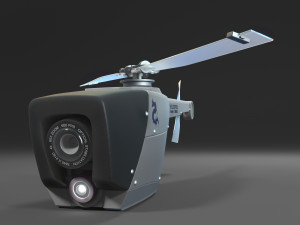 Drone helicopter Modello 3D