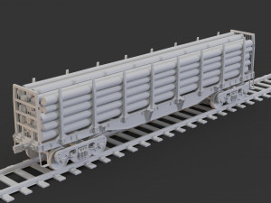 Wagonscollection Modèle 3D
