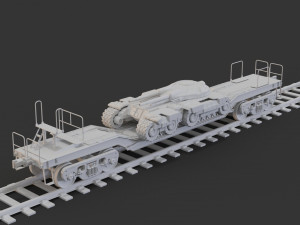 Wagonscollection Modèle 3D
