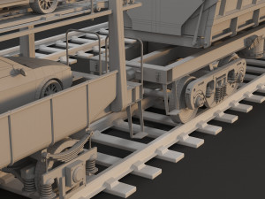 Wagonscollection Modèle 3D