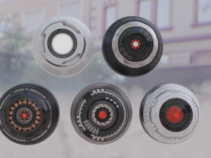 Eyes for the robot Modelo 3D
