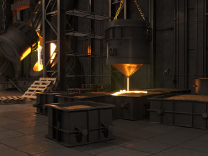 Foundry Modelo 3D