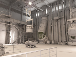 Foundry Modelo 3D