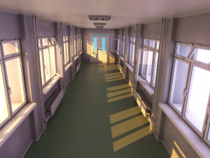 Corridor 3D Модель