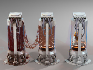 Capsule Model 3D