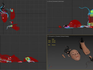 Parts of the robot 3D मॉडल