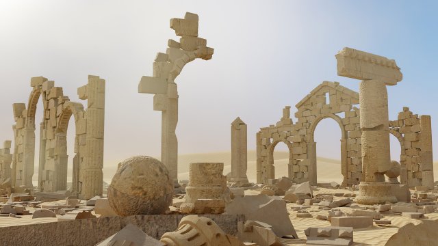 Megaliths 3D Модель .c4d .max .obj .3ds .fbx .stl .blend 