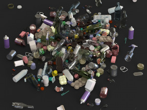 Garbage Model 3D