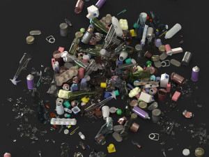 Garbage Model 3D