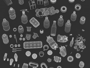 Garbage Model 3D