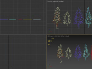 2D Forest 3D Модель