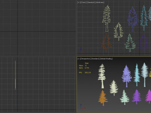 2D Forest 3D Модель