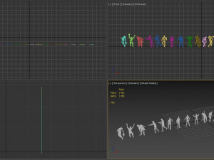 Zombie 2D 3D 모델