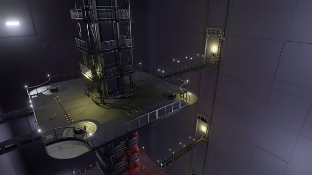 Platform Model 3D .c4d .max .obj .3ds .fbx .stl .blend 