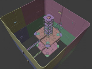 Platform Model 3D