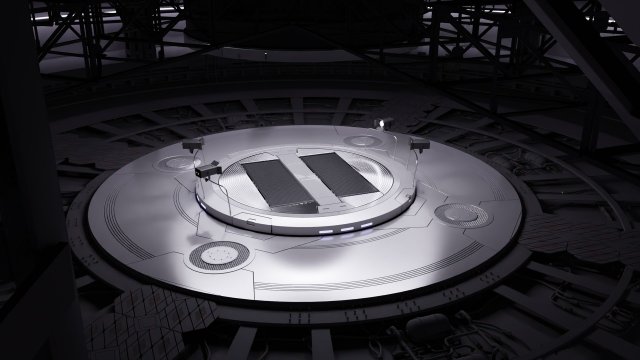 Platform for exhibits 3D Model .c4d .max .obj .3ds .fbx .stl .blend 