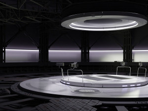 Platform for exhibits 3D Model
